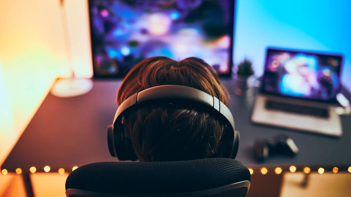 Players gaming